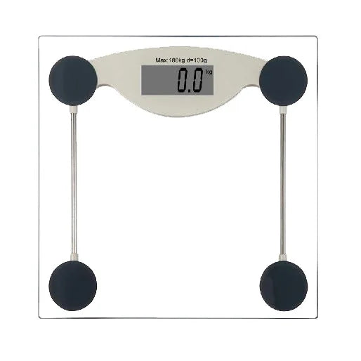 Digital Body Weight Bathroom Scale With Large Blue LCD Display