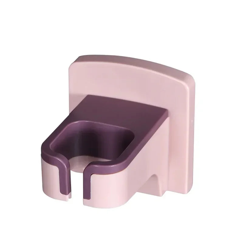 Wall-mounted Hair Dryer Holder Bathroom Hook ABS Storage Shelf