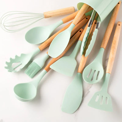 ChefEase Elite 12pcs Kitchen Utensil Set For Cooking