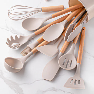 ChefEase Elite 12pcs Kitchen Utensil Set For Cooking
