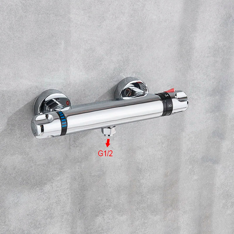 Bathtub Faucet Shower Set Wall Mount With Hand Shower Two Functions