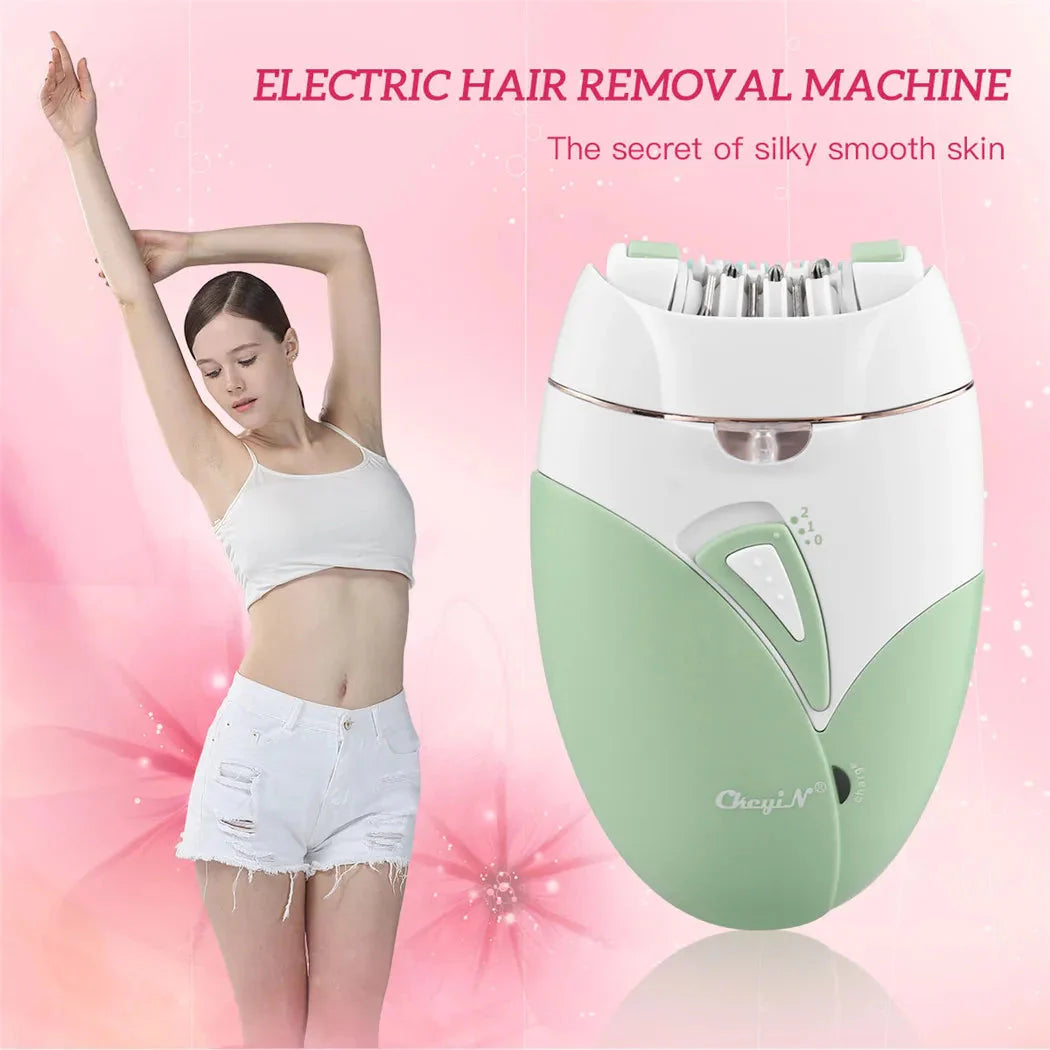 CkeyiN Women's Electric Shaver Painless Hair Removal Device