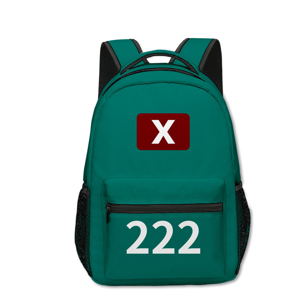 Game 2 Players Cosplay Backpack Schoolbag Travel Bag For Students