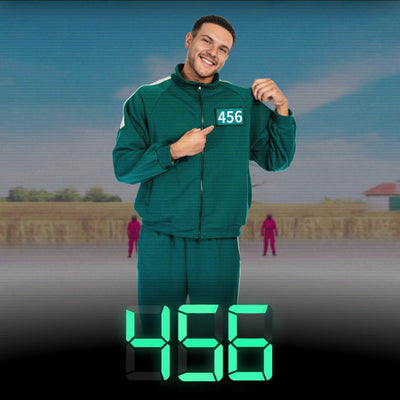 Green Tracksuit Cosplay Costume Set Adult Jacket And Pants