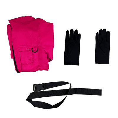 Guard Costume Zipper Jumpsuit With Gloves For Adults And Kids
