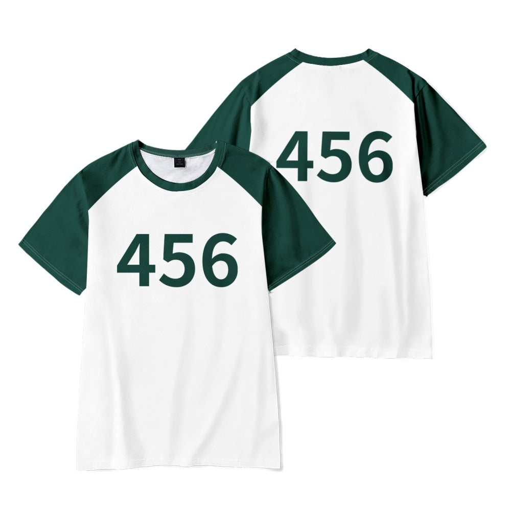 Kids Cosplay Tracksuit 3PCS Green Sweatshirt Pants T-shirt Set