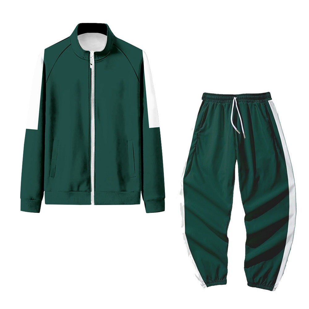 Game Costume Suit Full Set Zip Up Jacket And Pants For All Ages