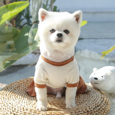 Pet Clothes For Small Dogs And Cats Couple Bottoming Shirt
