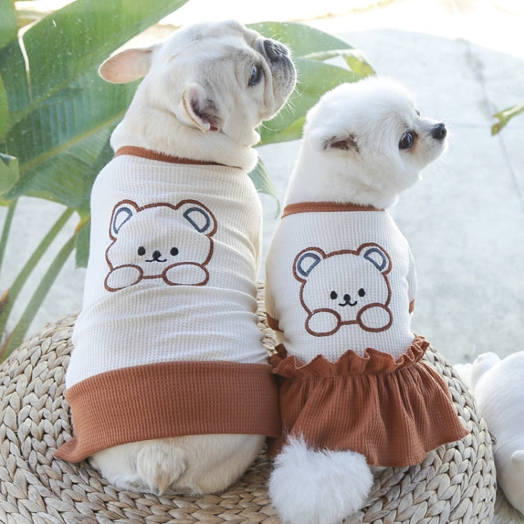 Pet Clothes For Small Dogs And Cats Couple Bottoming Shirt