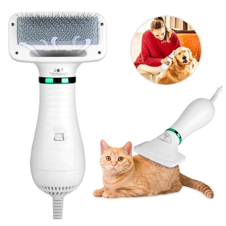 Pet Electric Hair Dryer Comb For Gentle Dog And Cat Grooming