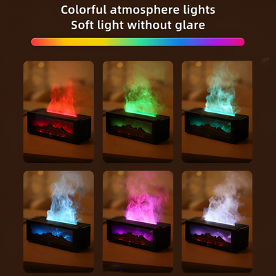 Fireplace Aromatherapy Oil Diffuser For Cozy Relaxing Home Ambiance