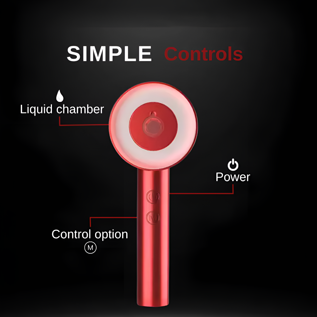 Red Light Therapy Hairbrush For Scalp Stimulation And Hair Growth