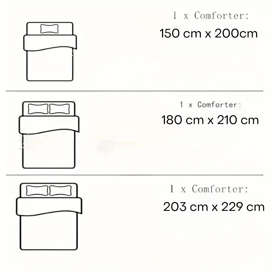 Reversible Sherpa Doona Soft Warm Cozy Lightweight Comfort Bedding