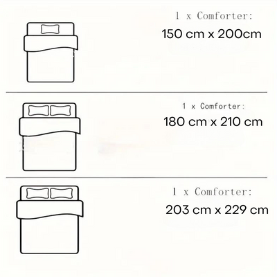 Reversible Sherpa Doona Soft Warm Cozy Lightweight Comfort Bedding