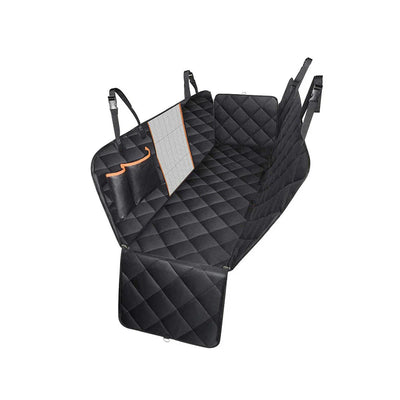 Hammock Style Pet Car Seat Cover With Secure Pet Seat Belt