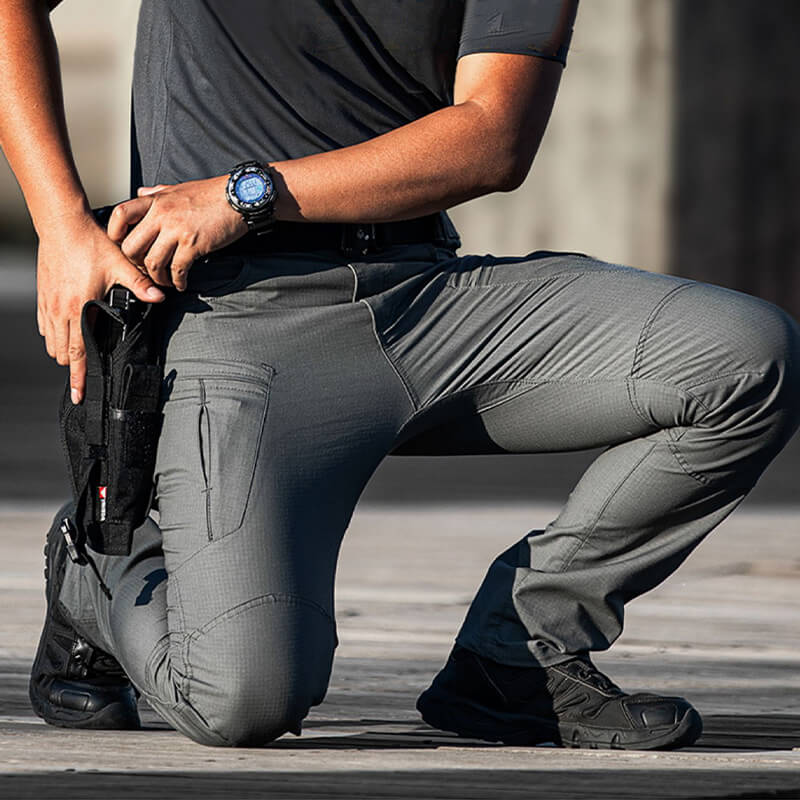 Men's Soft Shell Waterproof Tactical Pants Winter Outdoor Wear