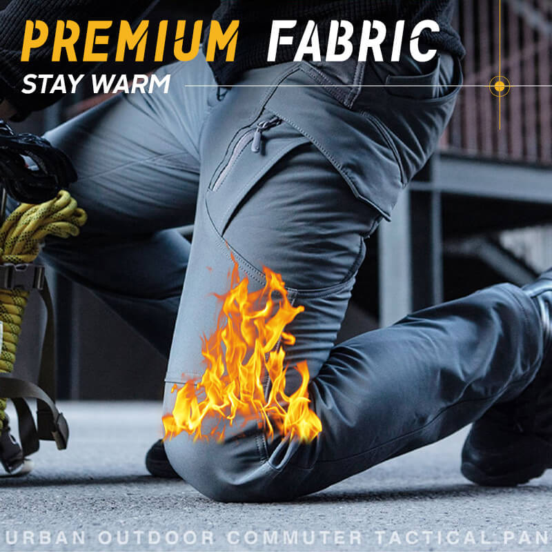 Men's Soft Shell Waterproof Tactical Pants Winter Outdoor Wear