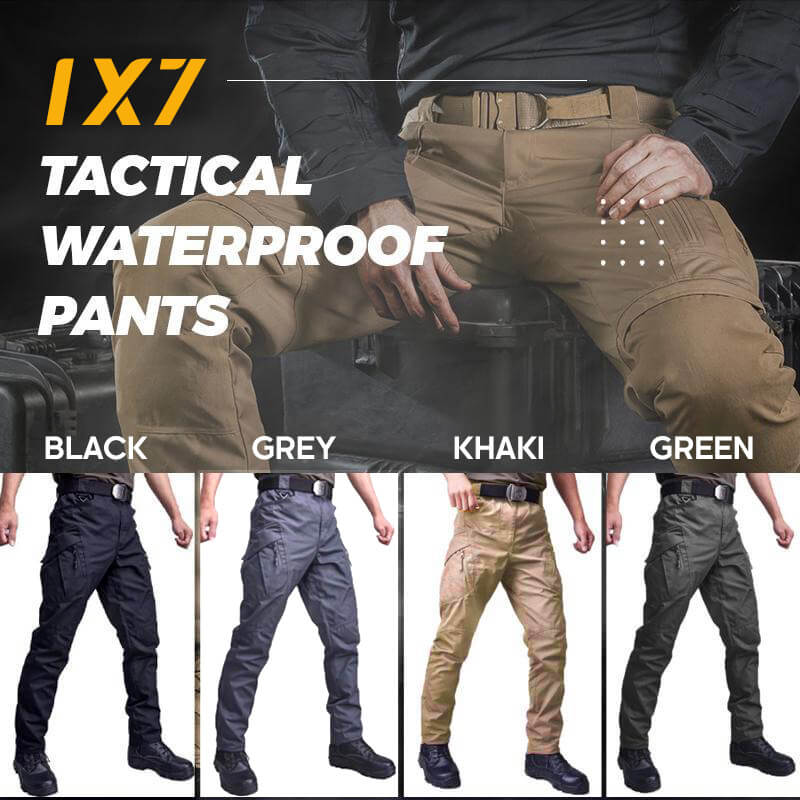 Men's Soft Shell Waterproof Tactical Pants Winter Outdoor Wear