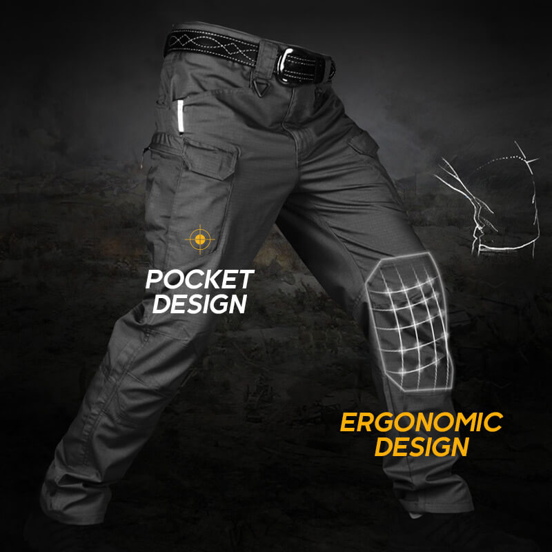 Men's Soft Shell Waterproof Tactical Pants Winter Outdoor Wear