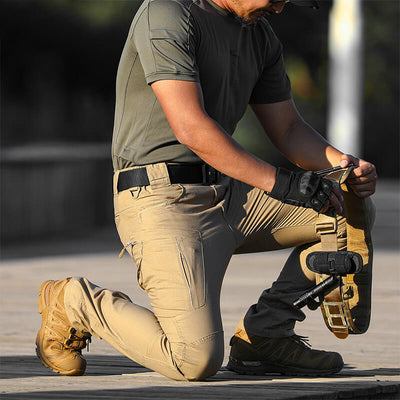 Men's Soft Shell Waterproof Tactical Pants Winter Outdoor Wear