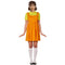 Young-hee Doll Costume Red Light Green Light Robot Dress Mask