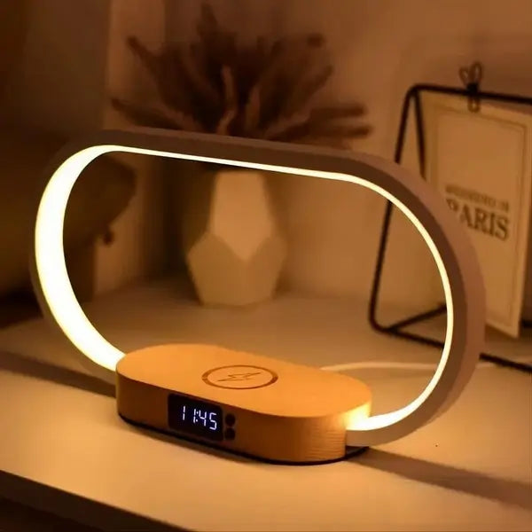JLD Zenith Wireless Charging Bedside Lamp Modern Design
