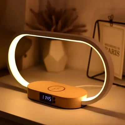 JLD Zenith Wireless Charging Bedside Lamp Modern Design