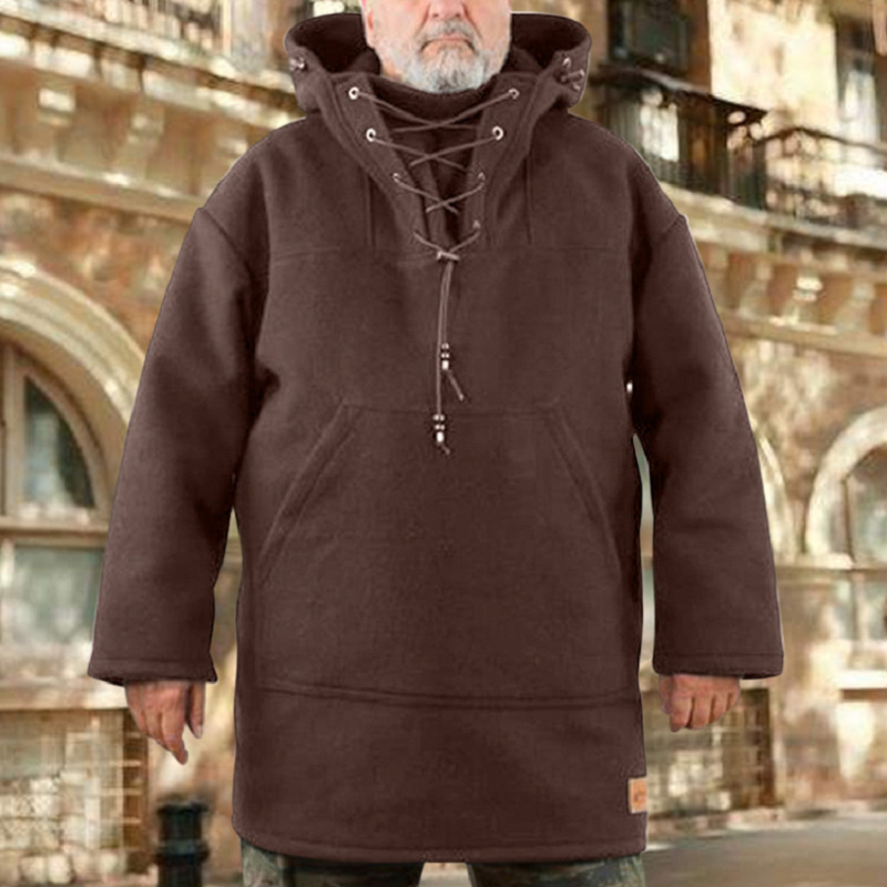 Men's Heavy Winter Coat Warm Outdoor Jacket For Cold Weather