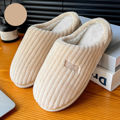 Winter Cotton Slippers Soft Warm Indoor Non Slip Comfort Footwear