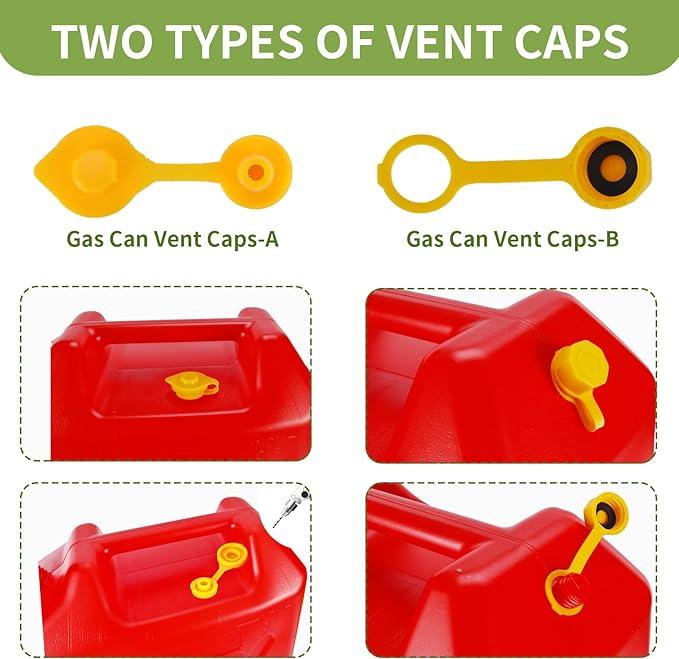 Upgraded Replacement Gas Can Spout With Flexible Nozzle For 1 To 10 Gal Cans