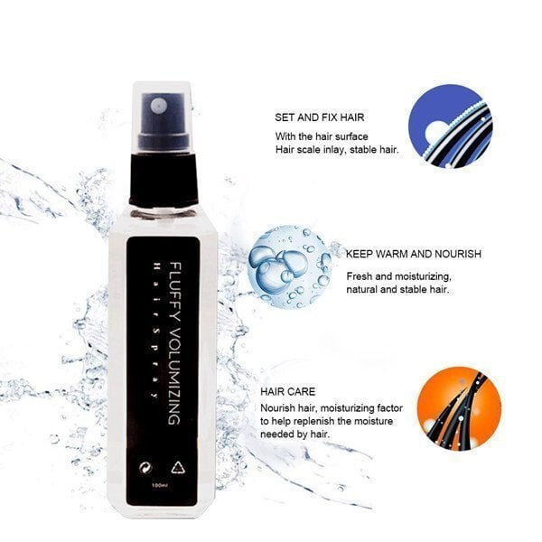 Natural Plant Volumizing Hair Spray For Thickening And Fullness