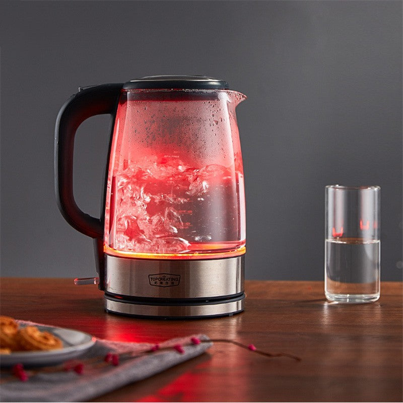 Small Glass Electric Kettle For Office And Household Use