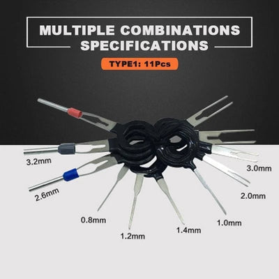 Terminal Removal Tool Kit For Easy Connector Terminal Extraction