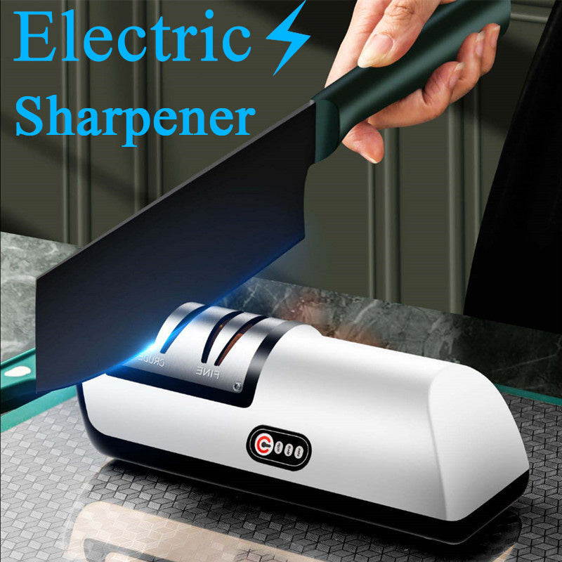 USB Rechargeable Electric Knife Sharpener Adjustable For Knives Scissors