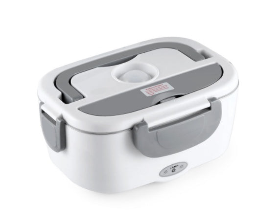 Electric Heated Lunch Box Stainless Steel Food Warmer For School Car Picnic