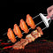 3 Way Grill Skewers Set For Versatile Outdoor Barbecue Cooking