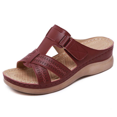 Women Leather Sandals Stylish Comfortable Soft Genuine Leather Footwear