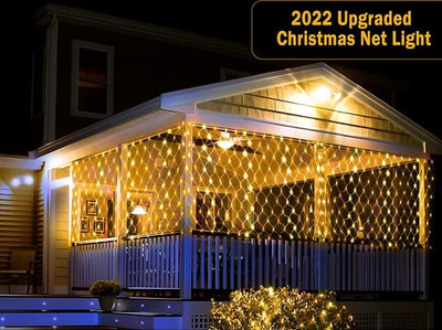 Net Mesh Waterproof LED String Lights For Outdoor Decoration