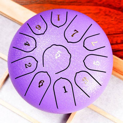 Ethereal 11 Tune Steel Tongue Drum For Relaxing Music