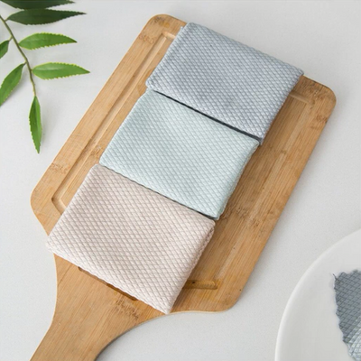 Fish Scale Rag Towel Durable Absorbent Multipurpose Cleaning Cloth