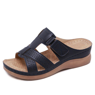 Women Leather Sandals Stylish Comfortable Soft Genuine Leather Footwear