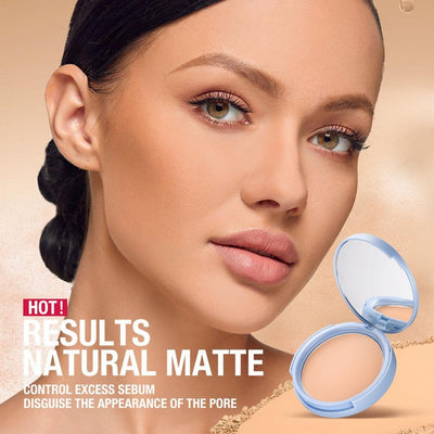 Matte Pressed Powder For Smooth Natural Finish And Oil Control