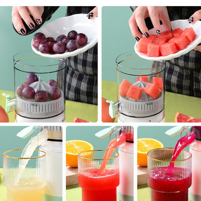 Portable Electric Juicer Mini USB Rechargeable Fruit Blender Cup
