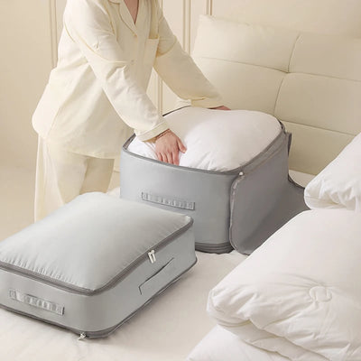 Large Capacity Compressive Duvet Storage Bag For Bedding Organization