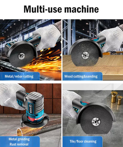Mini Brushless Angle Grinder Compact Lightweight Power Tool
