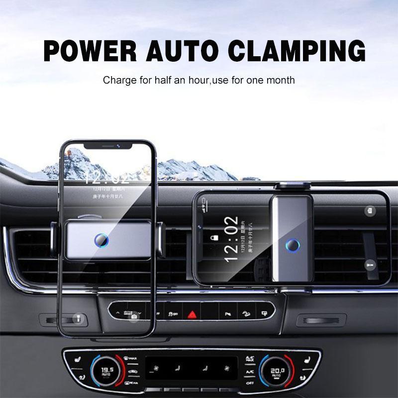 Electric Phone Holder With Induction For Mobile Devices