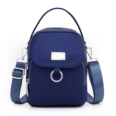 Large Capacity Shoulder Bag With Multi-layer Spacious Design