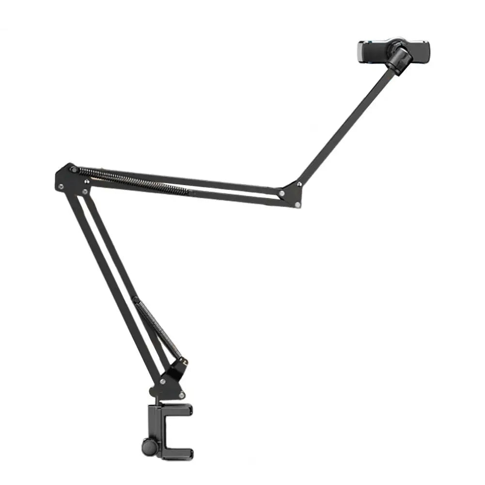 Adjustable Phone And Tablet Holder With Flexible Arm For Hands-Free Use