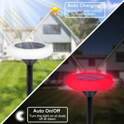 Colorful Solar Lights Outdoor Decorative Garden Lighting