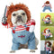 Halloween Dog Costume Adjustable Funny Scary Dog Clothes For Parties